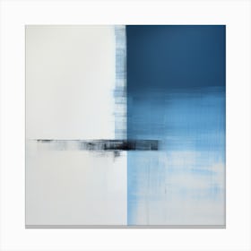 Blue Square 1 Canvas Print