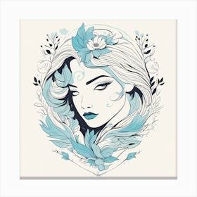 Mermaid Canvas Print