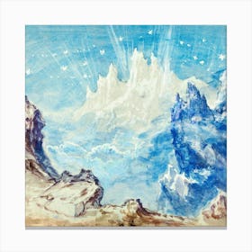 Mountain Scene 1 Canvas Print