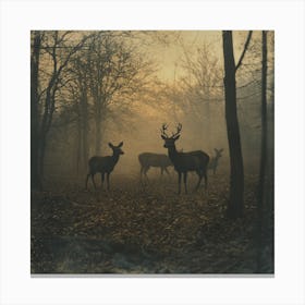 Deer In The Woods Stampe su tela