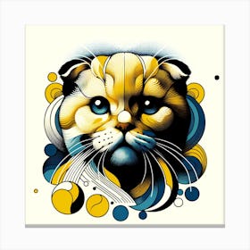 Scottish Fold Cat 06 Canvas Print