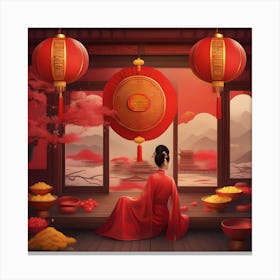 CHINESE NEW YEAR Canvas Print