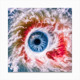 Eye Of The Storm Canvas Print