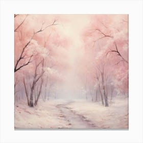 Sakura Trees 1 Canvas Print