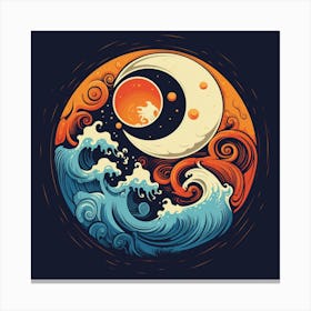 Yin Yang 3 Canvas Print