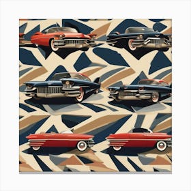 Vintage Cadillacs Canvas Print