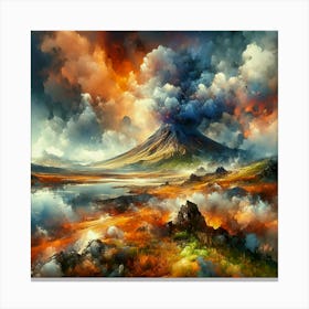 Cloudy Day Canvas Print