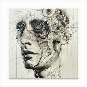 'Machine Head' Canvas Print