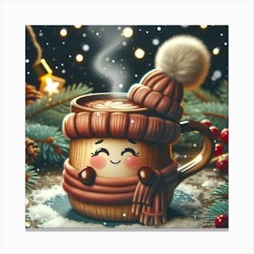 Mug Of Hot Cocoa Canvas Print