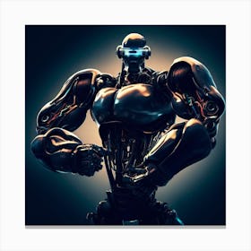 Macho Robot Canvas Print