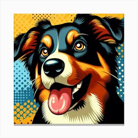 Pop Dog Canvas Print