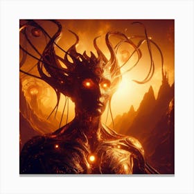 Ethereal Woman Canvas Print