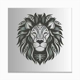 Lion Head 4 Canvas Print