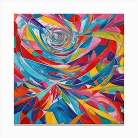 Abstract Painting 1 Canvas Print