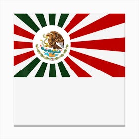 Hot Trend Mexican Japan Flag For Japanese Mexico Anime Canvas Print