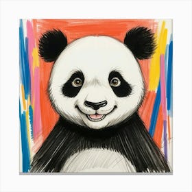 Panda Bear 43 Canvas Print