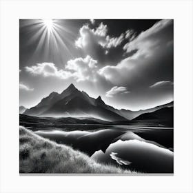 Black And White Photography 5 Canvas Print