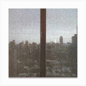 View From A Hotel Window Canvas Print