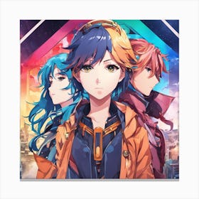 Anime Poster Canvas Print