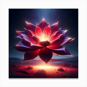 Lotus Flower 4 Canvas Print