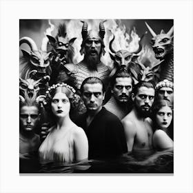 'The Devils' Canvas Print