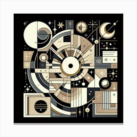 Abstract Space Design Canvas Print