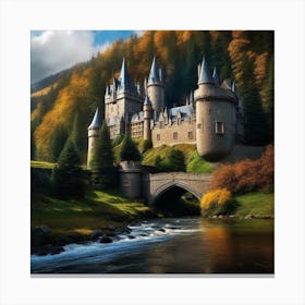Hogwarts Castle 18 Canvas Print