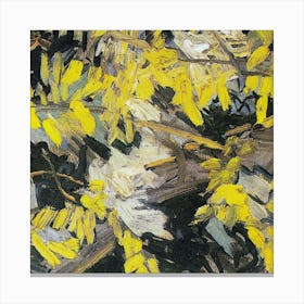 Yellow Lilacs Canvas Print