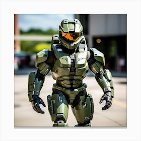 Halo Master Chief 6 Canvas Print