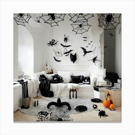 Black Bedroom Furniture Sets Home Design Ideas Canvas Print