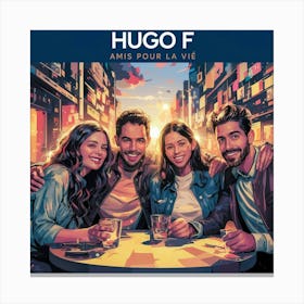 Hugo F Canvas Print