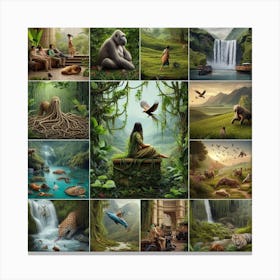 Jungle 1 Canvas Print