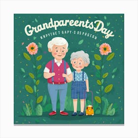 Grandparents Day Canvas Print