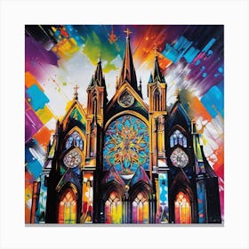 Cathedral Of The Saints Canvas Print