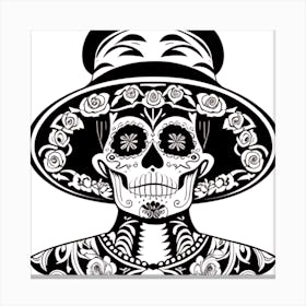 Day Of The Dead 1 Canvas Print