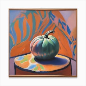 Psychedelic Pumpkin  Canvas Print