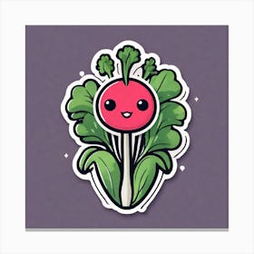 Radish 43 Canvas Print