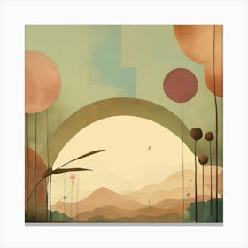 Landscape Painting 4 Canvas Print