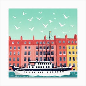 Swedish City 11 Canvas Print