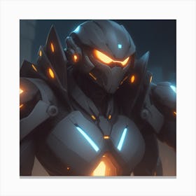 Overwatch Character Canvas Print