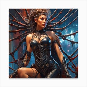 Sexy Spider Canvas Print