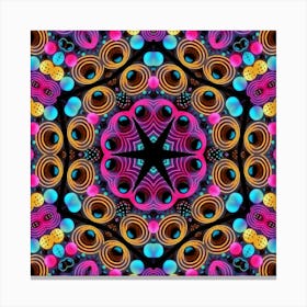 Psychedelic Mandala 40 Toile