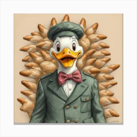 Donald Duck 18 Canvas Print