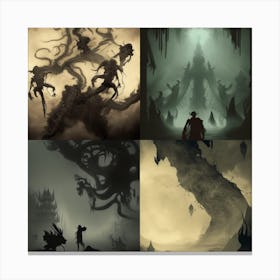Dark Fantasy Canvas Print