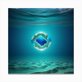 Underwater World Canvas Print