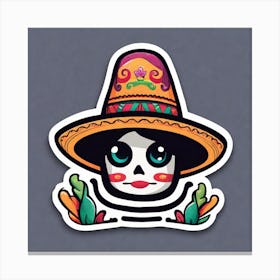 Day Of The Dead 12 Canvas Print