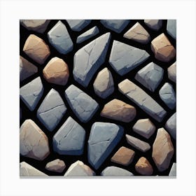 Stone Wall 86 Canvas Print