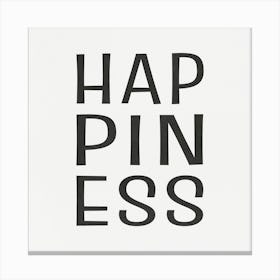 Happiness 1 Canvas Print