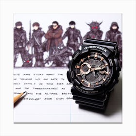 G-Shock Watch 2 Canvas Print