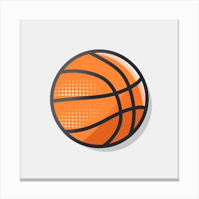 Basketball Ball Canvas Print